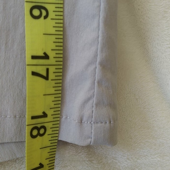 Stretch Western Pleated Silver Accent Gray Skirt - Picture 12 of 12